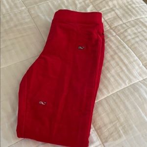 red vineyard vines embroidered whale corduroys